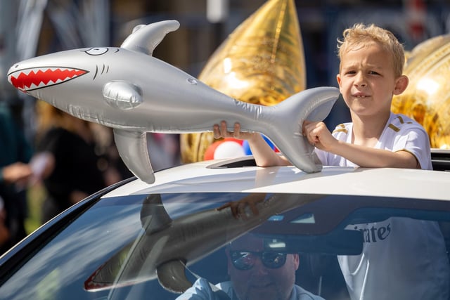 Something fishy in the carnival procession!