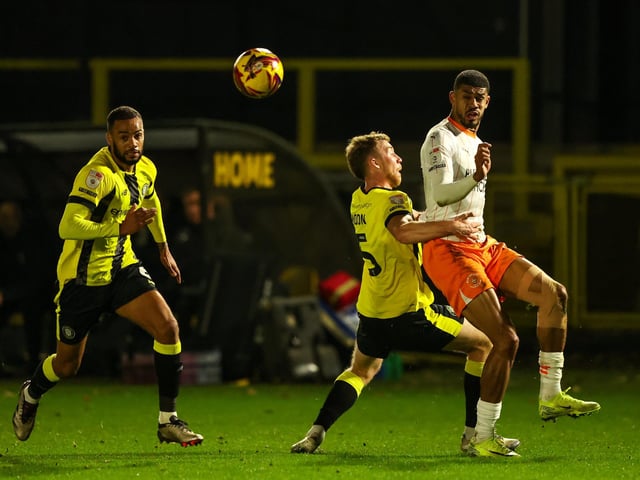 Ashley Fletcher wasn't involved too much at the top end of the field, but an early flick did create a first half chance for Rhodes. The 29-year-old simply isn't making the most of his chances in the team at the moment.
