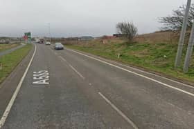 Amounderness Way in Thornton-Cleveleys is closed at the junction with Norcross Lane due to a crash (May 2.)