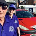 Sally Thompson and Bob Coates, directors of Senior Moments Care and Moments Hub Daytime Club in St Annes, are taking part in Veterans Banger Rally