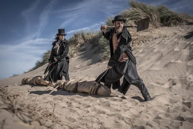 Blackpool Dungeon Bodysnatchers shoot, Blackpool, UK, Picture date: Monday June 20, 2022. Photo credit should read: Anthony Devlin
