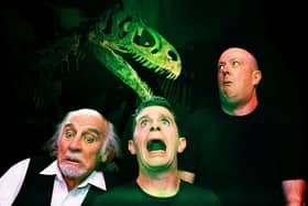 Clive, Danny and Mick are starring in 'A Fright at the Museum