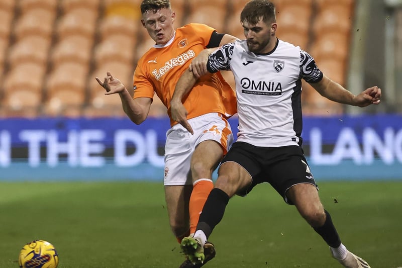 Will Squires started the season on loan with Southport, before making two appearances for Blackpool in the EFL Trophy. He has since spent time on loan with Hyde United.
