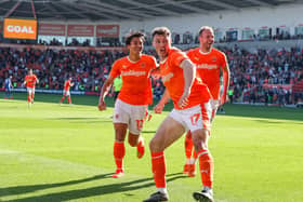 Blackpool scored a late winner to beat Wigan (Photographer Alex Dodd/CameraSport)