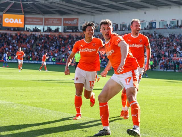 Blackpool scored a late winner to beat Wigan (Photographer Alex Dodd/CameraSport)