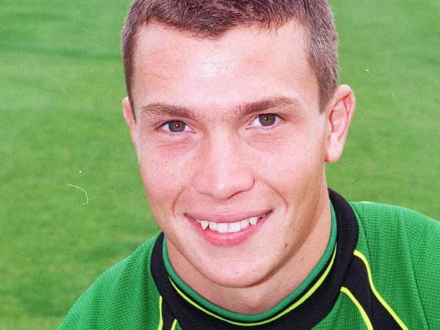 Phil Barnes during the 1999-2000 season at Blackpool. A number of clean sheets lead to the club's promotion campaign to Division Two through the 2001 play-offs