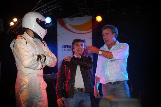 The Top Gear team in 2008