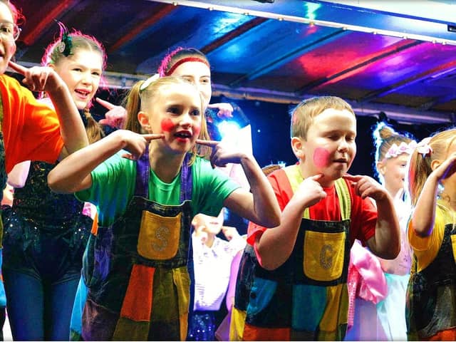 These young performers were among those providing the entertainment at St Annes Christmas lights switch-on. Picture: Esther Parkinson.