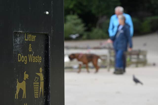 The survey covers fines issued by councils over the last five years for dog fouling