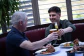 Cheers! A free pint awaits dads at Marco Pierre White's New York Italian restaurant in Blackpool this Father's Day