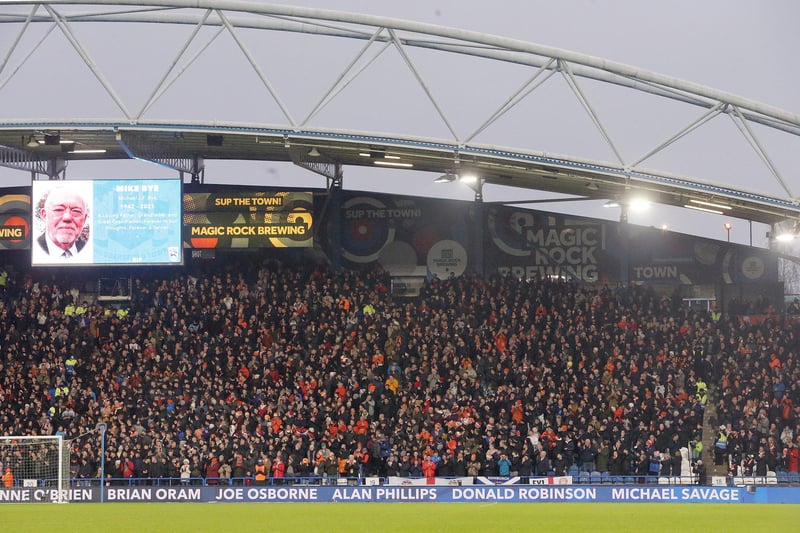 Blackpool supporters at recent festive fixtures.