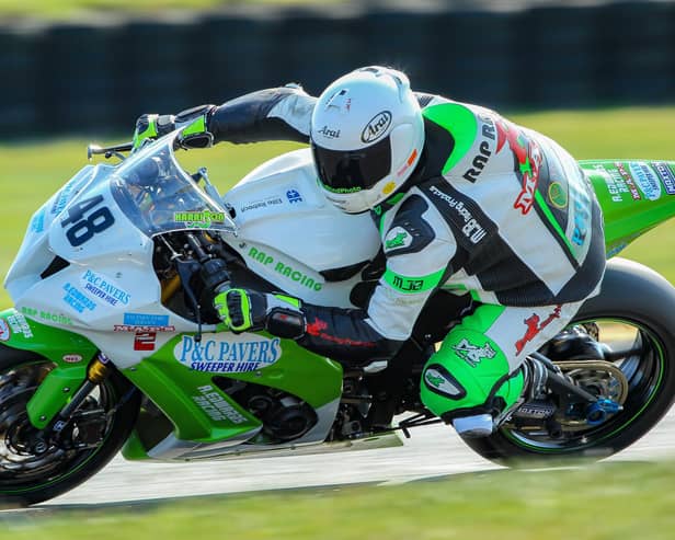 The costs of running the 100cc Kawasaki were too great for Fleetwood racer Richie Harrison and his team Picture: COLIN PORT IMAGES