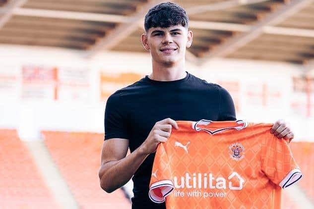 Lankshear will initially join up with Blackpool's development squad