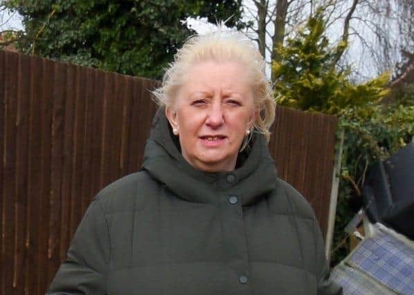 County Coun Andrea Kay has been involved with issues on the Hawley Gardens estate in Thornton