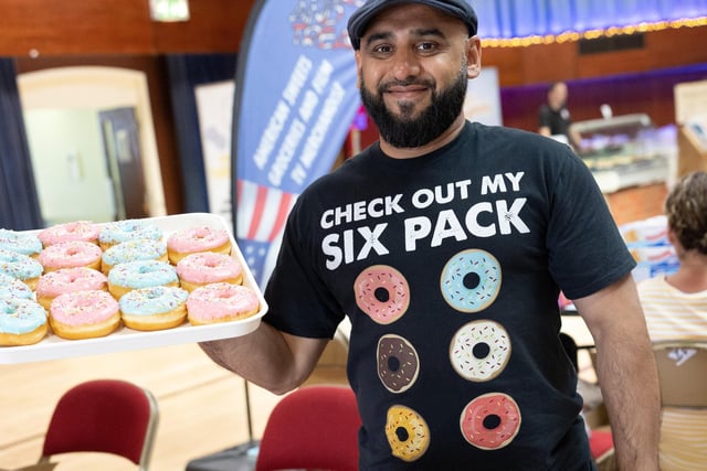Yusuf Lambat of Dipz Artisan Donuts.