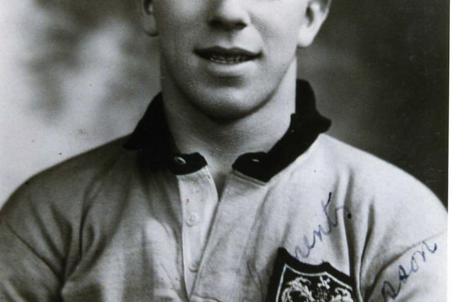 Jimmy Hampson spent 11 seasons at Blackpool, where he remains record goal scorer with 252 goals in 373 games. He is still regarded as one of the best centre forwards to play for the club