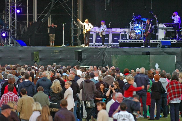 Status Quo on stage in 2011