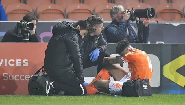 Jordan Gabriel was sidelined with an injury from last season. (Image:  Photographer Dave Howarth/CameraSport)