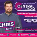 Heart Drive's Chris Kirk will now be hitting the airwaves from Blackpool Tower for Central Radio
