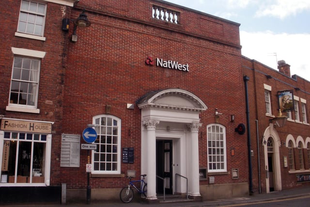The old Nat West branch in Poulton
