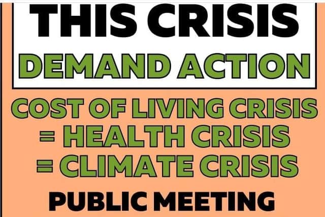 A public meeting will be held on Monday