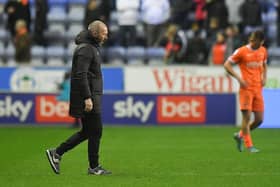 It was a tough afternoon for Michael Appleton at the DW Stadium on Saturday