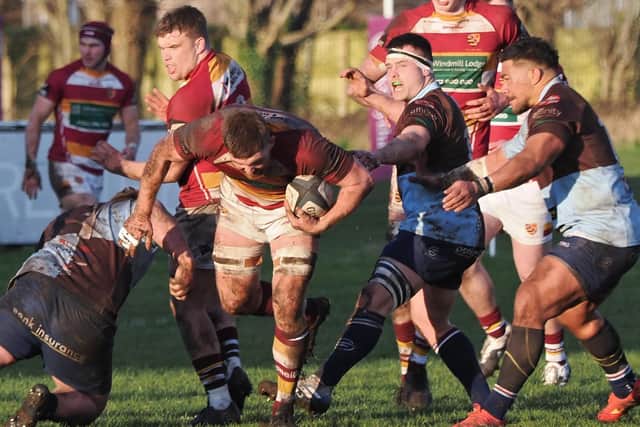 Fylde RFC are back in action tomorrow when they welcome Sheffield to the Woodlands Picture: Chris Farrow/Fylde RFC