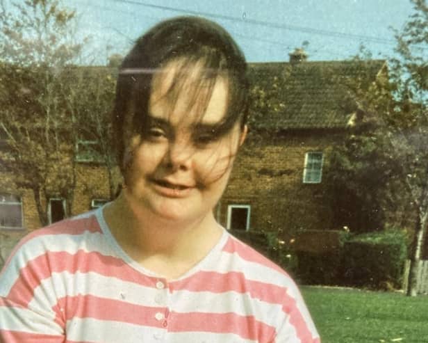 Jackie Maguire, who had Down Syndrome, became ill while living in a care home in St Annes. The 52-year-old had been detained in the home for a number of years under deprivation of liberty safeguards. She later died in hospital in 2017 from a perforated stomach ulcer and pneumonia. (Photo by Muriel Maguire)