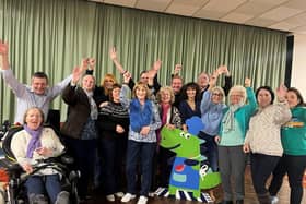 Connect Community Choir celebrate winning funding from Progress Housing Group's Soup Dragon's Den
