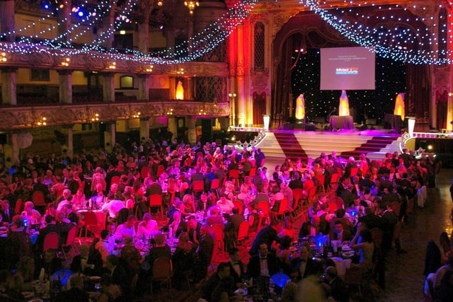 Scene set for the Blackpool Business Tourism Awards in 2006