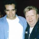 The Late Carl DeRome with Famous Magician David Copperfield 
