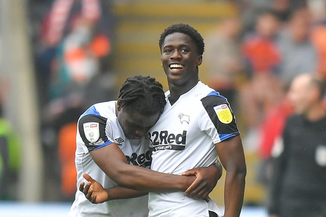 Scored Derby’s opening goal during their 2-0 win at Bloomfield Road in April. A direct and powerful right-back, the 18-year-old made 16 appearances last season.