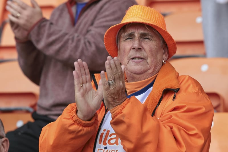 Blackpool fans enjoyed the 4-1 victory over Reading.
