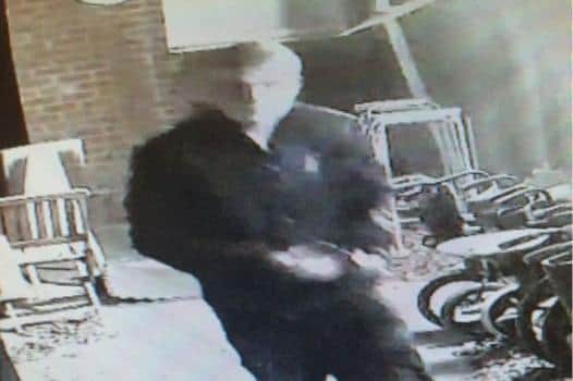 Do you recognise this man? Police want to speak to him after a burglary in Ansdell.