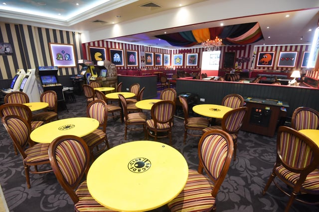 Arcade Club will soon offer food and drink.