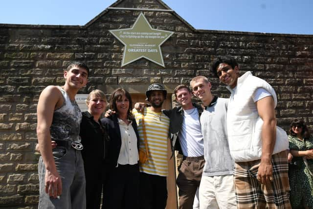 The cast of Greatest Day in Clitheroe