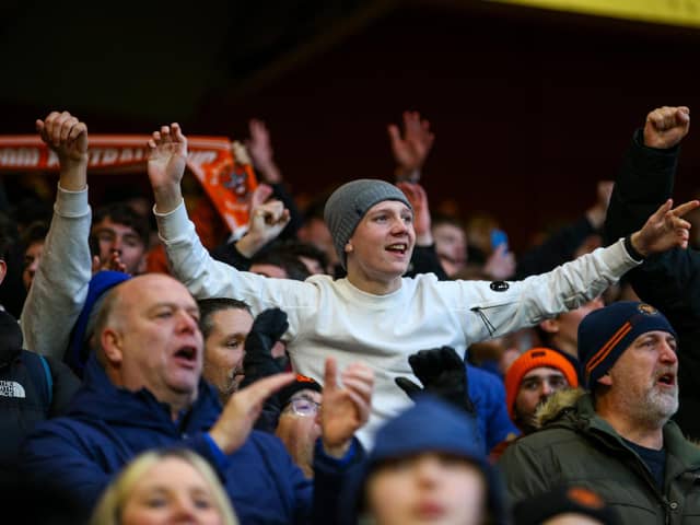 Seasiders supporters enjoyed the FA Cup tie away to Nottingham Forest.