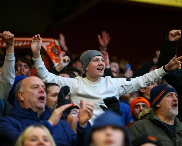 Seasiders supporters enjoyed the FA Cup tie away to Nottingham Forest.