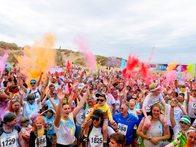 Blackpool Colour Run
