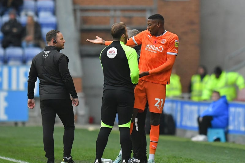 Marvin Ekpiteta was sent off for the Tangerines in last year's game at the DW Stadium, as Wigan Athletic claimed a 2-1 victory. 

James McClean and Curtis Tilt both scored for the home team, while Gary Madine got the Seasiders' consolation.