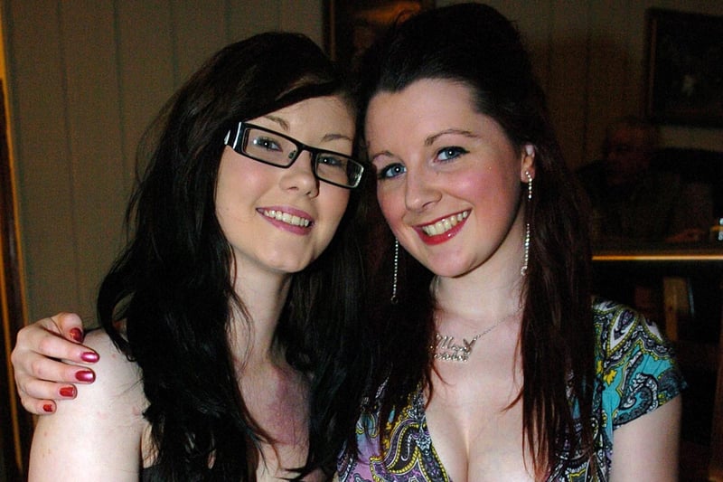 Official opening night of Ma Kelly's (formerly The Station) on Talbot Road in Blackpool. Tasha Lakin (left) and Katy Delaney, 2010
