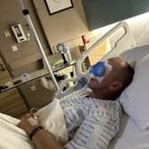 Derek is currently in a hospital in Turkey recovering from emergency surgery