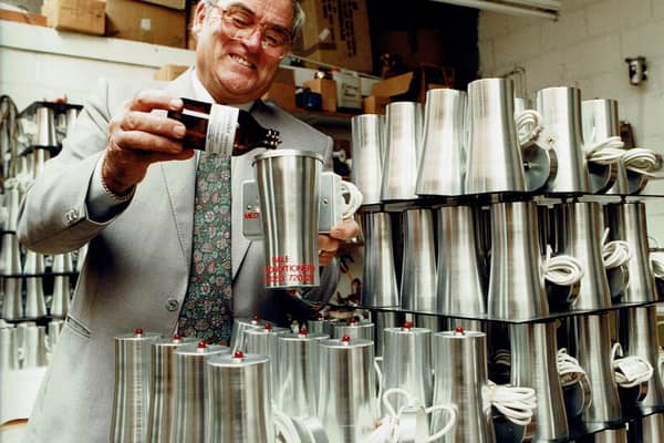 Fred Dale, founder of AromaPrime - a theme-park scent company that started in Blackpool 50 years ago