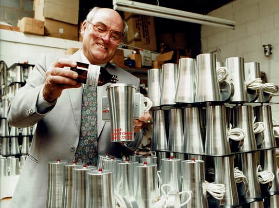 Fred Dale, founder of AromaPrime - a theme-park scent company that started in Blackpool 50 years ago