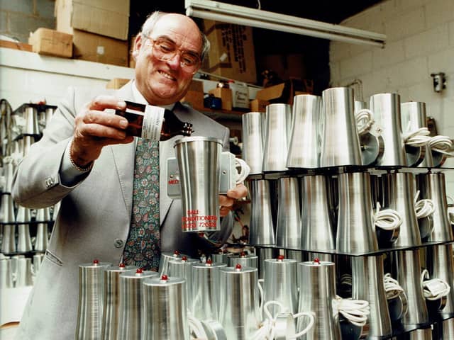 Fred Dale, founder of AromaPrime - a theme-park scent company that started in Blackpool 50 years ago