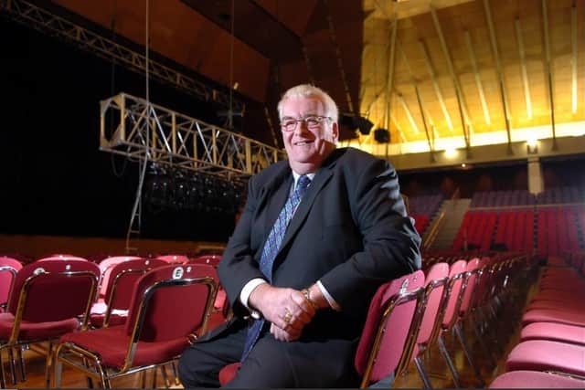 Allan retired as Guild Hall general manager after 34 years working at the famous venue.