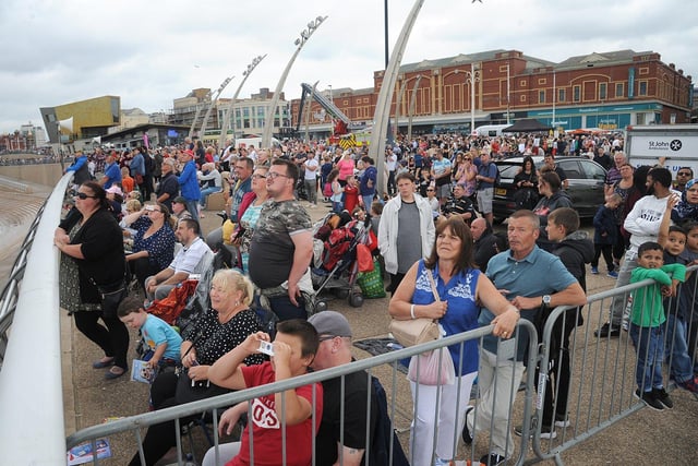 A packed promenade in 2018 - are you pictured?