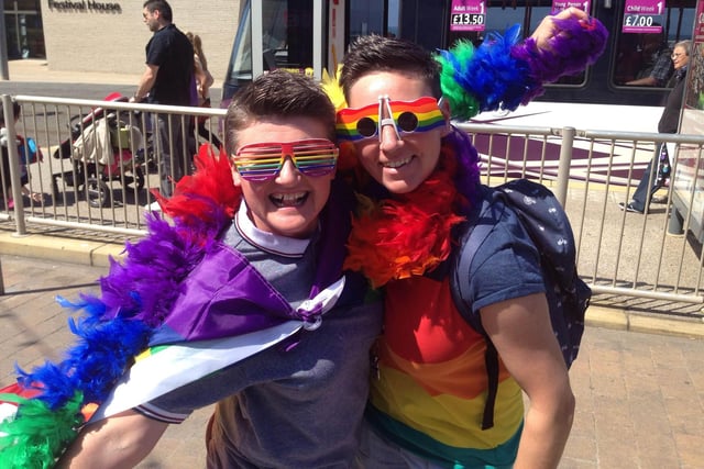 Blackpool Gay Pride Festival - Kim Shennan and Sue Mannion
