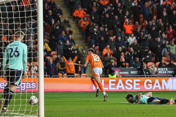 Jake Beesley's goal was the difference between Blackpool and Fleetwood