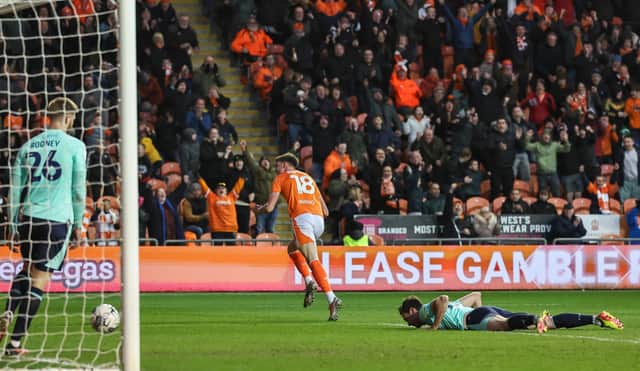 Jake Beesley's goal was the difference between Blackpool and Fleetwood
